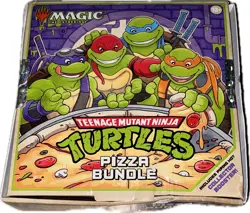 Magic MTG -Teenage Mutant Ninja Turtles Special Bundle Open Box/ Damaged Box New - Image 1