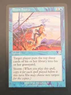 Brain Freeze Scourge MTG Regular Near Mint - Image 1