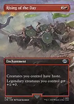 Rising of the Day (LTR-427) - uncommon (Borderless) Near Mint - Image 1