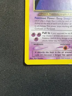 Pokemon Dark Gengar Neo Destiny Holo Rare Card 6/105 LP-NM Condition - Image 4