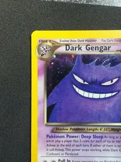 Pokemon Dark Gengar Neo Destiny Holo Rare Card 6/105 LP-NM Condition - Image 5