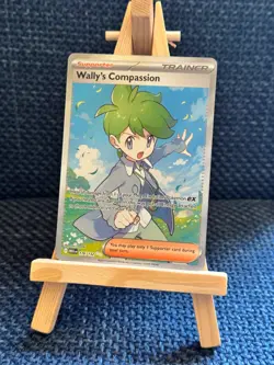 Pokemon Wally's Compassion 176/132 ME01: Mega Evolution UR Trainer NM+ - Image 1
