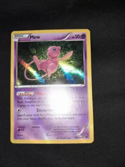 Mew 29/124 Fates Collide Holo Pokemon TCG LP - Image 1