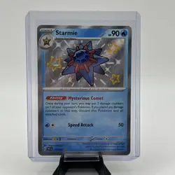 Pokemon Starmie Shiny Rare Holo 119/091 SV: Paldean Fates 90 HP NM - Image 1