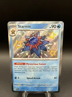 Starmie 119/091 SV Paldean Fates Pokemon TCG - NM - Image 1