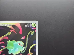 Pokemon TCG Bulbasaur Mega Evolution Stamped Illustration Rare Holo SIR 133/132 - Image 3