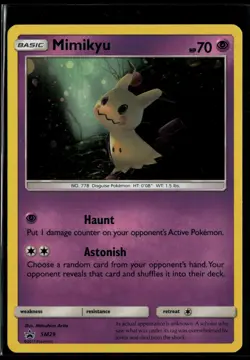 Mimikyu - SM29 SM29 Sun & Moon Promo Promo Holo Pokemon - Image 1