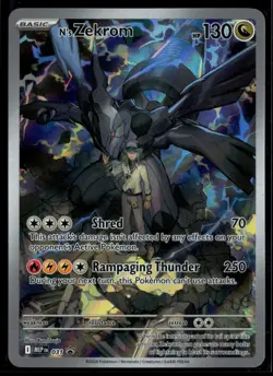 N's Zekrom 031 Mega Evolution Promo Promo Holo Pokemon - Image 1