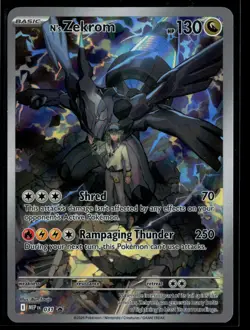 N's Zekrom 031 Mega Evolution Promo Promo Holo Pokemon - Image 1