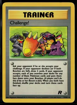 Challenge! 74/82 Team Rocket Uncommon Pokemon - Image 1
