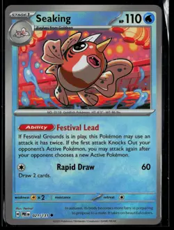 Seaking 021/131 Prismatic MASTERBALL Evolutions Uncommon Pokemon - Image 1