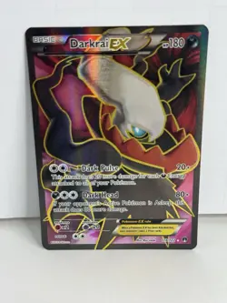 Pokemon Darkrai EX Full Art Holo Card 118/122 Breakpoint Ultra Rare - Image 1