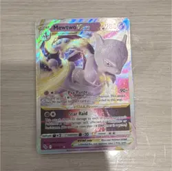 Pokemon Mewtwo VSTAR 031/078 Pokemon GO Full Art Holo Ultra Rare 280 HP - Image 1
