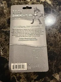 Pokemon TCG Diamond & Pearl 2 Packs (Booster + Promo) Foil Pachirisu - Image 2