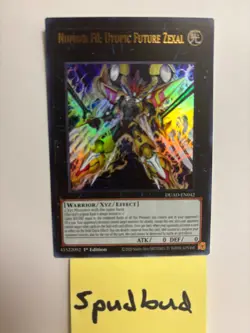 Number F0: Utopic Future Zexal Ultra Rare DUAD-EN042 NM 1st Edition Yu-Gi-Oh! - Image 1