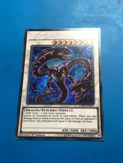 YUGIOH Secret Rare Beelze Of The Diabolic Dragons LCKC-EN071 1st Edition - Image 1
