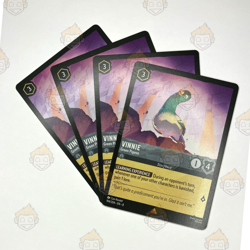 4x Vinnie - Green Pigeon (#194) Playset - Disney Lorcana, Fabled - Image 2