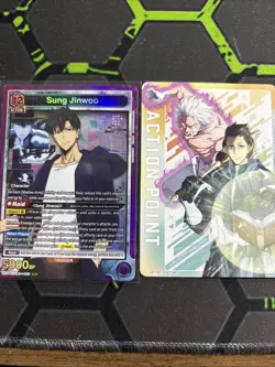 Union Arena Solo Leveling Sung Jinwoo Purple SR Plus Action point - Image 1