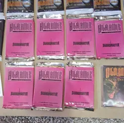 Thunder Castle Games Highlander Card Game Movie Edition Sealed Booster Packs - Image 2