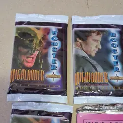 Thunder Castle Games Highlander Card Game Movie Edition Sealed Booster Packs - Image 5
