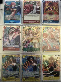 One Piece TCG 30 random BULK CARD COLLECTION + 3 random R or SR or SEC - Image 1