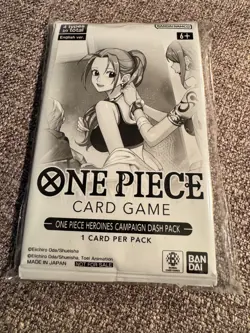 8 x One Piece TCG Card Game Heroines Campaign Dash Pack English New Sealed - Image 1