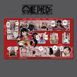 Luffy O-P Table Playmat OPCG TCG CCG Gaming Pad Trading Card Game Mat Mousepad - Image 1