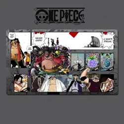 Blackbeard O-P Playmat Marshall D. Teach OPCG TCG CCG Pad Trading Card Game Mat - Image 1