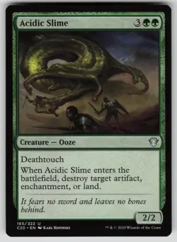 Acidic Slime Normal U Commander 2020 165 NM - Image 1
