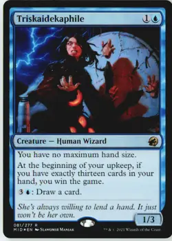 Triskaidekaphile 81 Rare Innistrad: Midnight Hunt Foil Near Mint - Image 2
