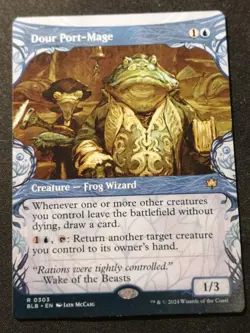 Dour Port-Mage - Showcase - BLB - NM Unplayed - EN - 0303 - Image 1