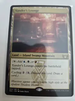 mtg, Xander's Lounge Streets of New Capenna Regular NM - Image 1