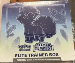 Pokemon TCG Sword & Shield Silver Tempest Elite Trainer Box English Vulpix - Image 1