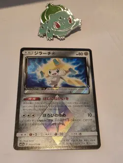 Jirachi 091/173 Prism Rare Tag All Stars Pokemon Japanese NM - Image 1