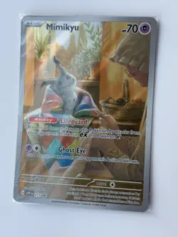 Mimikyu 075 Holo Promo Scarlet & Violet Promo Pokemon Near Mint SEALED - Image 1