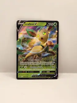 Pokemon TCG Sword & Shield Leafeon V SWSH194 Sword & Shield Black Star Promo - Image 1