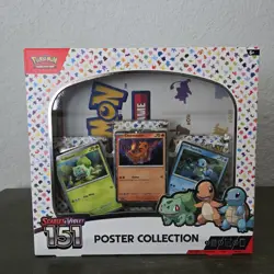 Pokemon TCG Scarlet & Violet 151 Poster Collection Box NEW IN HAND - Image 1