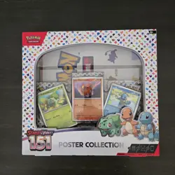 Pokemon TCG Scarlet & Violet 151 Poster Collection Box NEW IN HAND - Image 2