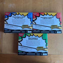 Pokemon TCG Ascended Heroes Mega Meganium Feraligatr & Emboar EX Box New Sealed - Image 2