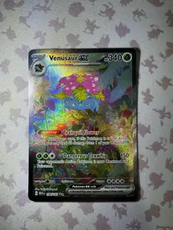 Pokemon Venusaur ex 198/165 SV: Scarlet & Violet 151 SAR Full Art Holo 340 HP - Image 1