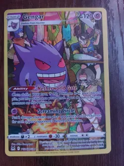 Pokemon Gengar TG06/TG30 SWSH11: Lost Origin Trainer Gallery UR Holo 120HP ENG - Image 1