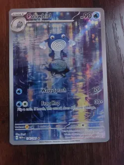 Pokemon Poliwhirl 176/165 SV: Scarlet & Violet 151 IR Holo Stage 1 90HP ENG - Image 1