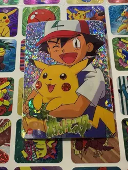 Pokemon Charizard Vintage Pocket Monsters Vending HOLO Prism Sticker 99 Nintendo - Image 3