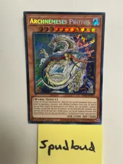 Archnemeses Protos (Secret Rare) Rare RA03-EN023 NM 1st Ed Yu-Gi-Oh! - Image 1