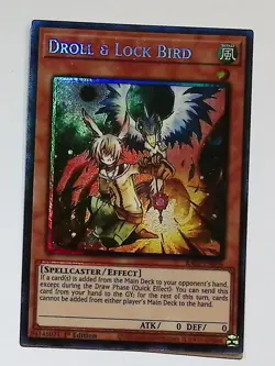 Droll & Lock Bird - RA02-EN006 - Collector's Rare - 1st Edition Yugioh - Image 1
