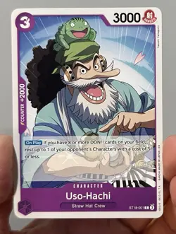 Uso-Hachi (Reprint) ST18-001 One Piece Premium Booster -The Best- Vol. 2 NM - Image 1