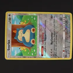 POKEMON CARD - SNORLAX - 158/214 - UNBROKEN BONDS - REVERSE HOLO HEAVY PLAY - Image 4