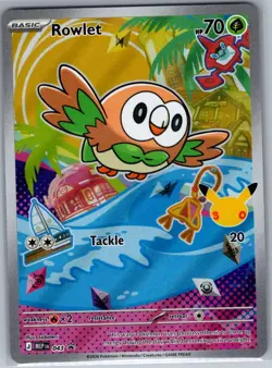 Rowlet MEP 043 ME: Mega Evolution Promo - Pokemon Card - NM - Image 1