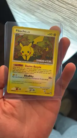 Nintendo Pokemon TCG Pikachu Card Lot 1st Edition 2007 EN DP/EX Sets 8 cards - Image 1