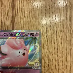 Pokemon TCG Lillie's Clefairy EX 056/159 Journey Together Nm Condition - Image 3